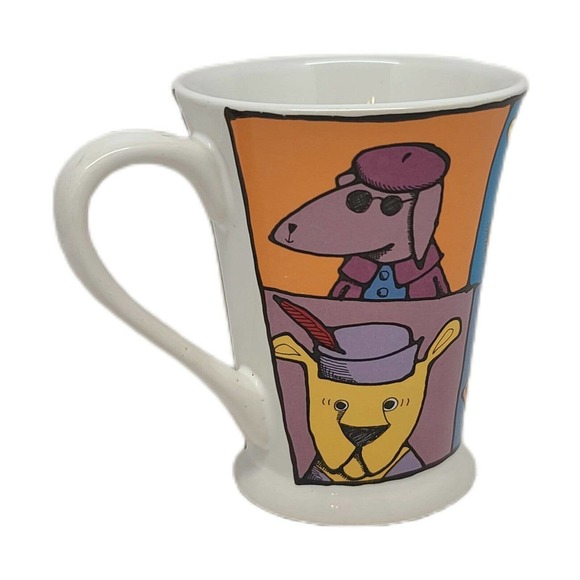 Ursula Dodge Adventure Dog Coffee Mug Tea Cup Cartoon Artist for Signature - Picture 3 of 7